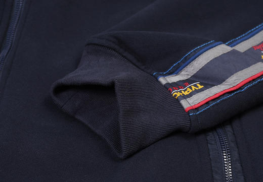 鲨鱼 新款 加绒两侧串标字母 开衫卫衣夹克外套 PSS110 商品图12