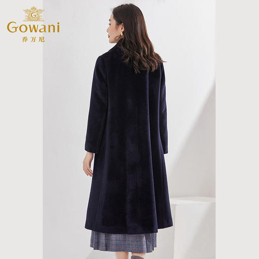 【羊驼毛】乔万尼冬季新款大衣重磅羊驼毛外套羊毛保暖长款EI4A552 商品图3