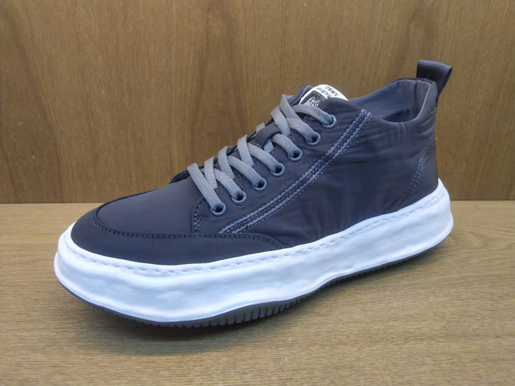 2021秋季新款豪行舒适休闲男鞋11395921时尚厚底系带超轻布鞋正品