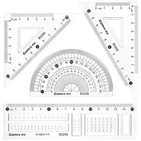齐心套尺B3258多功能套尺/B3259波浪套尺