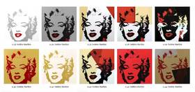 安迪·沃霍尔Andy worhol 《黄金玛丽莲梦露》