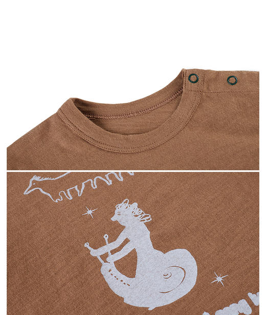 [江南布衣婴童]22春装男女童婴幼儿圆领长袖T恤YMB132200 商品图3