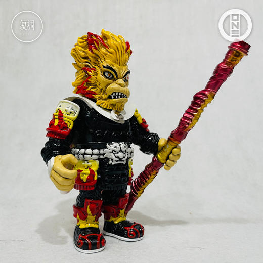现货 壹工坊 Rengoku 悟空 潮流玩具 搪胶 商品图0