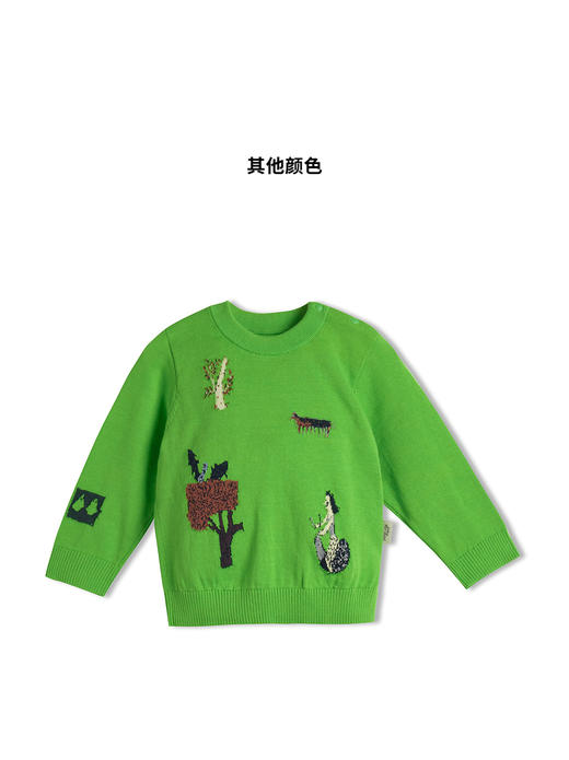 [江南布衣婴童]22春装男女童婴幼儿套头毛衫YMB330940 商品图6