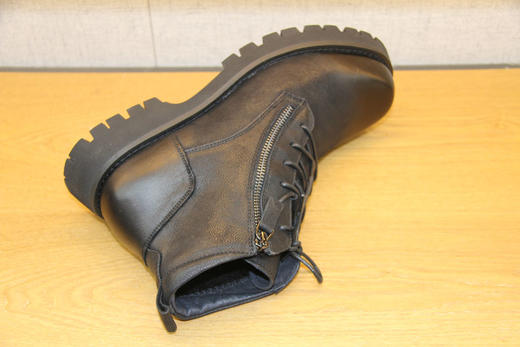 豪行冬款10488013切尔西靴男高帮马丁靴英伦风加绒中帮靴子休闲鞋 专柜正品 商品图3