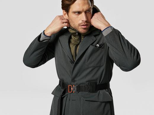 Sease - Dronefolk - Dark Green - 男装 - 滑雪夹克 - 深绿色 商品图1