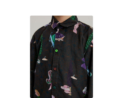 江南布衣童装22春装新款男女童宽松舒适衬衣1MB270040 商品图7