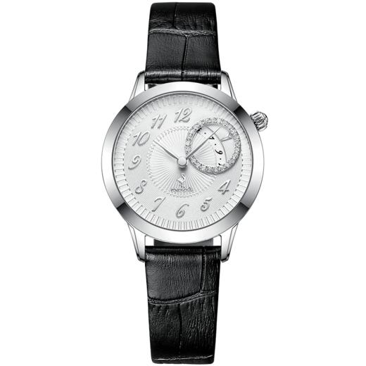 【ROROLOVE】情侣Lover系列 天然钻石腕表 情侣闺蜜款钻石手表进口机芯头层牛皮皮带（30/25颗钻石） 商品图1