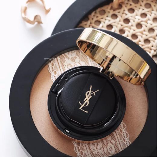 YSL圣罗兰皮气垫全升级新配方 持久遮瑕细腻粉底液服帖轻薄哑光 商品图0