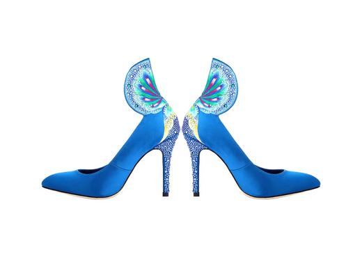 sheme《霓影翩然》经典水晶刺绣彩色高跟单鞋 商品图5
