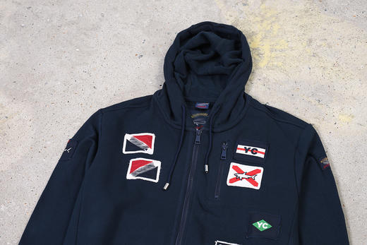 鲨鱼 旗语内加绒 开衫连帽卫衣夹克运动裤卫裤套装 可单拍 PSS112 商品图3