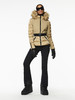Goldbergh - San Luis Jacket Real Fur - Desert - 女装 - 滑雪夹克 - 棕色 商品缩略图0