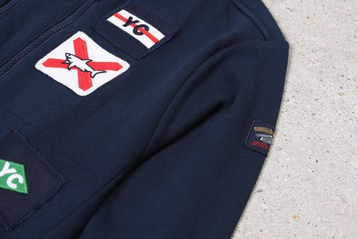 鲨鱼 旗语内加绒 开衫连帽卫衣夹克运动裤卫裤套装 可单拍 PSS112 商品图8