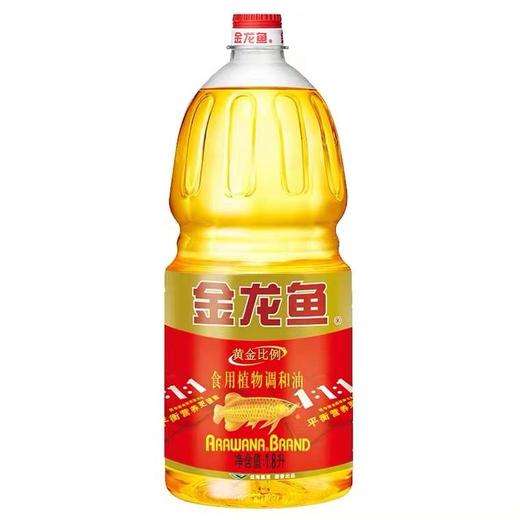 金龙鱼黄金比例食用植物调和油 1.8L【LY】 商品图0