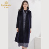 【羊驼毛】乔万尼冬季新款大衣重磅羊驼毛外套羊毛保暖长款EI4A552 商品缩略图2