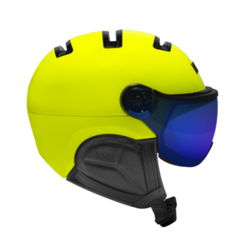 Kask - Firefly - Yellow/Iridium Mirror - 男女通用 - 头盔 - 黄色/灰蓝镜