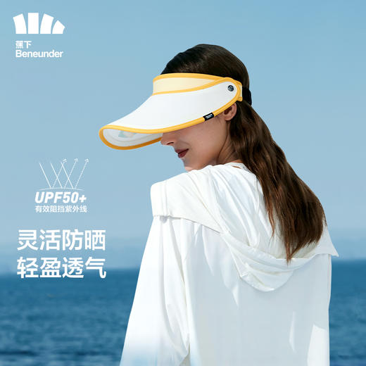 【蕉下空顶帽】王子文推荐 蕉下太阳帽全新遮阳防晒帽系列透气速干 商品图8