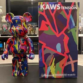 BEARBRICK KAWS TOKYO FIRST TENSION彩色1000%