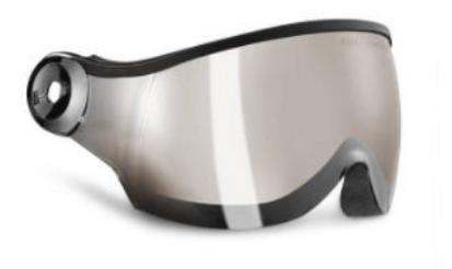 Kask - Pluma Visor - Smoke Mirror - 男女通用 - 护目镜 - 深灰色镜 商品图0