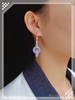高冰紫罗兰双环耳坠73999【08-2082001】 商品缩略图4