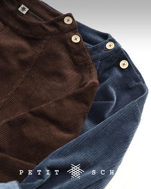 PETIT SCHAN小闪 CLO#068 Nordic fairytale 北欧童话 厚款灯芯绒连衣裙 商品图1