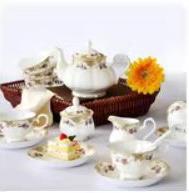 【已绝版】骨瓷咖啡具 英式欧式风情套装