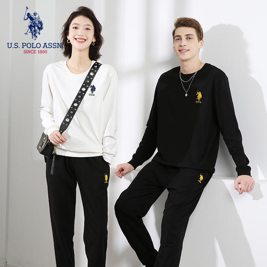 【U.S. POLO ASSN】时尚纯色卫衣，极简设计，斯文不失时尚，多色可选 商品图1