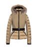 Goldbergh - San Luis Jacket Real Fur - Desert - 女装 - 滑雪夹克 - 棕色 商品缩略图1