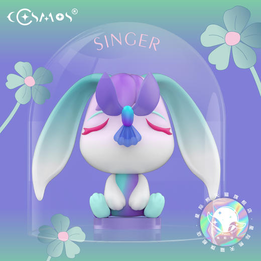 星际熊埃莉诗冥想兔丛林偶遇潮玩盲盒女孩可爱生日礼物潮玩兔手办 商品图1