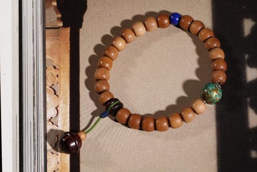 DQ0154°印度老山檀香大漆手饰 商品图0