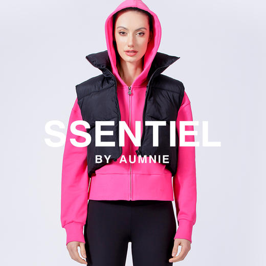 【新品】短款拉链棉服背心 CROPPED PUFFER VEST 商品图0