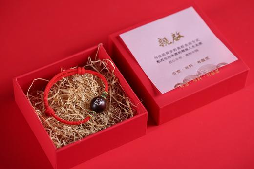 XYZT0378°紫檀镶银转运虎手链 商品图7