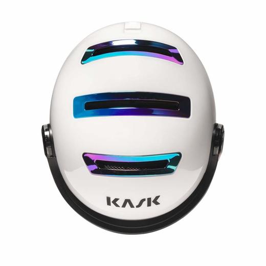 Kask - Chrome - White/Rainbow/Iridium Mirror - 男女通用 - 头盔 - 白色/彩虹色/透明镜 商品图1