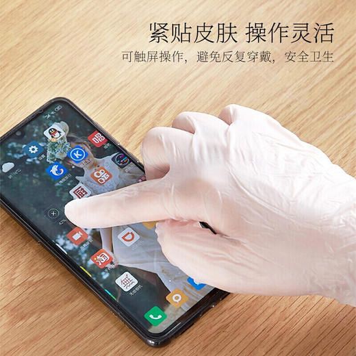 好媳妇一次性PE手套100只装 商品图3