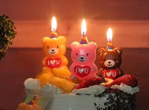 抱抱熊蜡烛 商品图0