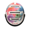 Kask - Flower - Rainbow/White/Silver Mirror - 男女通用 - 头盔 - 彩色/白色/银色镜 商品缩略图1