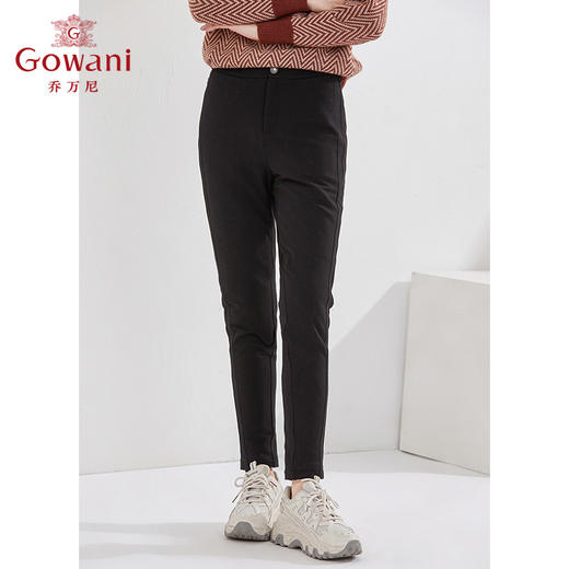 乔万尼冬季新款羽绒裤保暖抗寒直筒设计EI4F651 商品图2