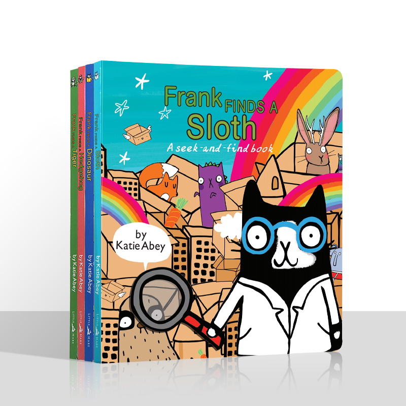 故事绘本 | Frank Finds《小猫弗兰克找一找》（英文原版）