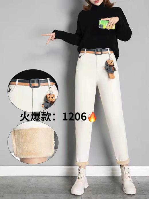 依丽雅加绒裤1206 商品图0