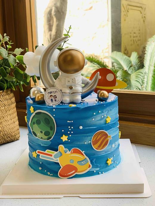 宇航员奶油蛋糕 下单前请仔细阅读商品详情 商品图0
