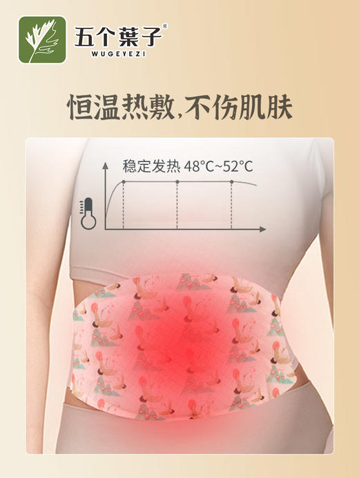 【新品大灸贴】五个叶子大灸贴全身可用方便家用灸贴男女皆宜 商品图4