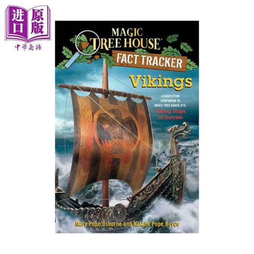 【中商原版】神奇树屋小百科33 Magic Tree House Fact Tracker 33 Vikings 英文原版进口图书 神奇树屋 小初文学英语课外阅读 商品图1