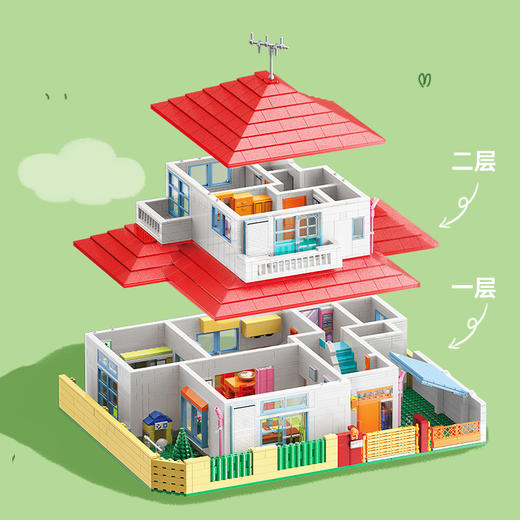 T KEEPPLEY蜡笔小新小新的家 商品图2