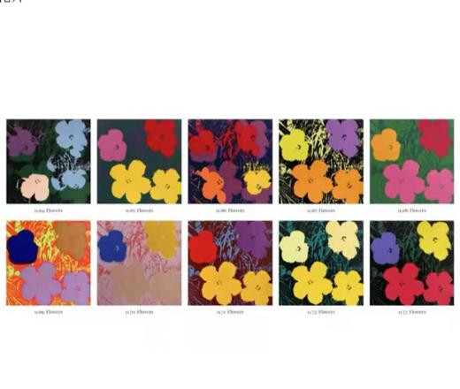 安迪·沃霍尔Andy worhol《花卉》 商品图1