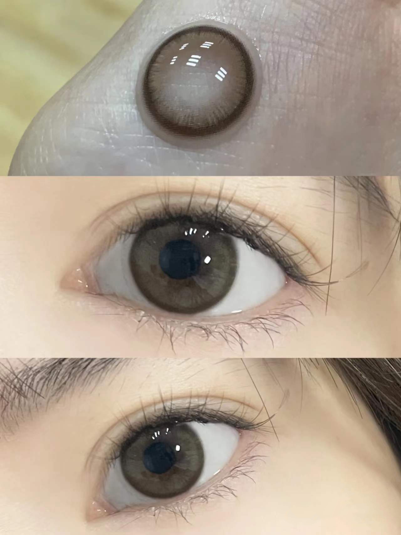 yukicon 冰琥珀 日抛 10片 14.2mm 着色13.2mm 基弧8.5 含水50% 新锐国货