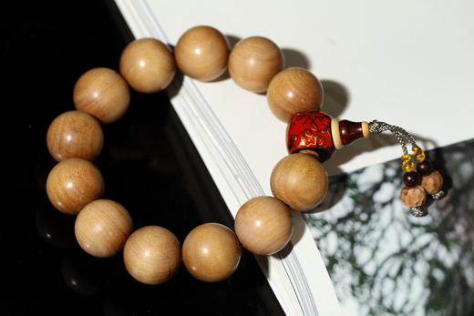 DQ0168印度老山檀18mm12粒 商品图2