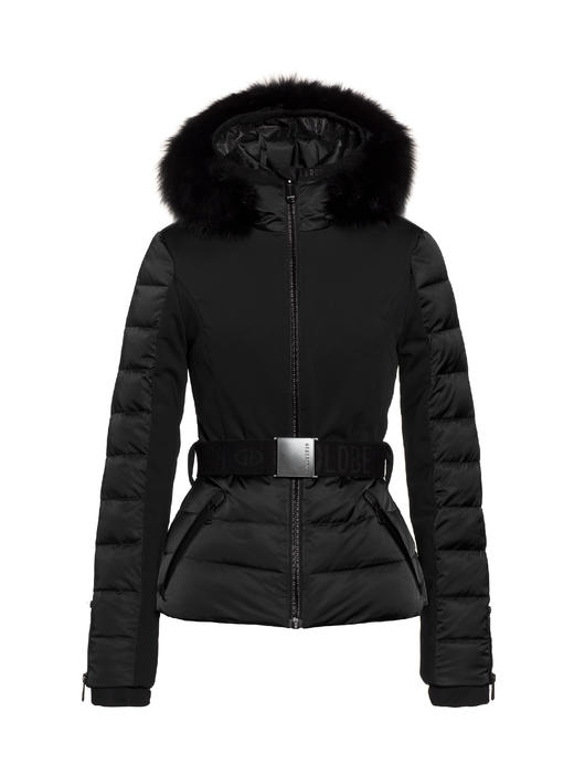 Goldbergh - San Luis Jacket Real Fur - Black - 戈德堡 - 滑雪夹克 - 黑色 商品图1