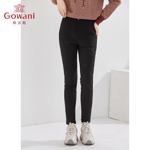 乔万尼冬季新款羽绒裤保暖抗寒直筒设计EI4F651 商品图1