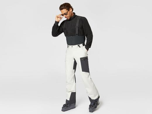 Sease - Powder Suit - Warm White - 男装 - 滑雪裤 - 白色 商品图0