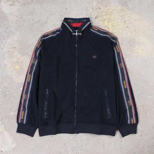 鲨鱼 新款 加绒两侧串标字母 开衫卫衣夹克外套 PSS110 商品图0